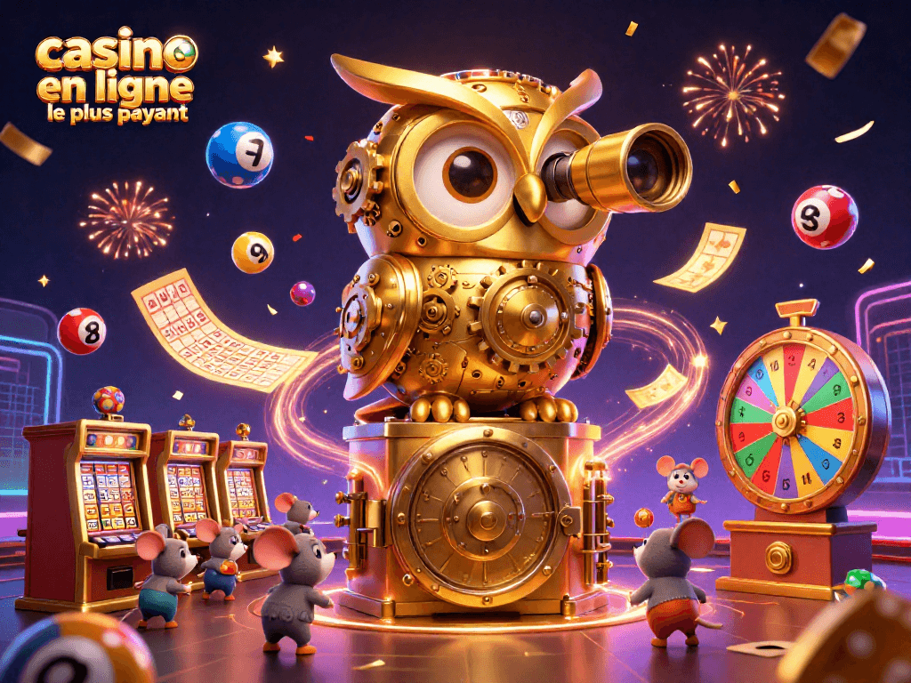 Jouez au casino en ligne le plus payant avec des machines à sous et des éléments colorés captivants.