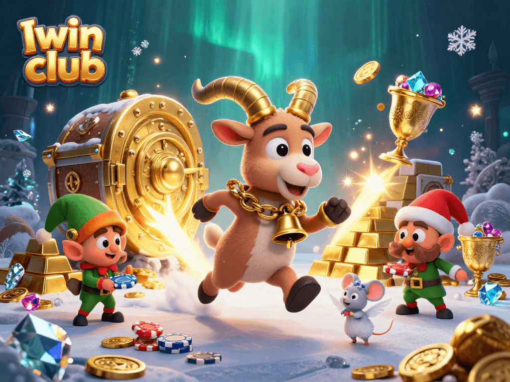 Join the festive chaos with Iwin club’s Krampus and mischievous elves in a holiday horror casino!