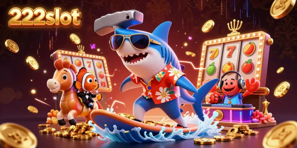 Menangkan hadiah dengan 222slot melalui ilustrasi keceriaan kasino yang menghadirkan jackpot.