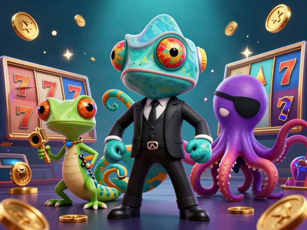 Gambarkan aksi menarik di wslot888 dengan karakter 3D slot dan elemen keberuntungan!