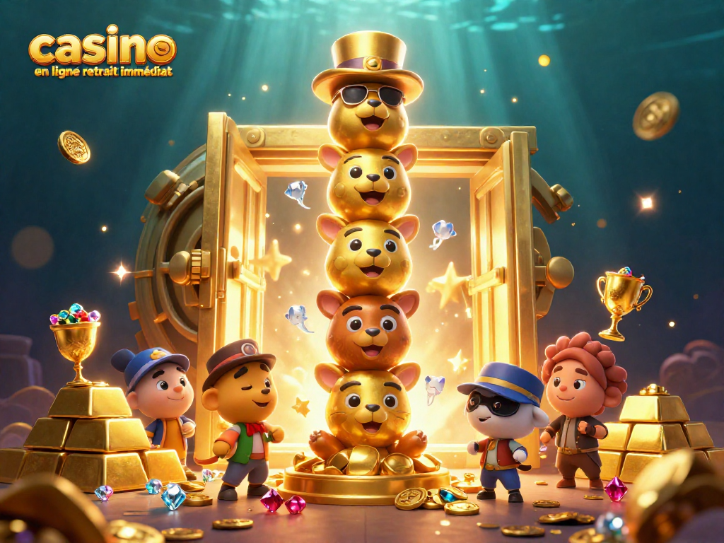 Jouez sur casino en ligne retrait immédiat avec des visuels captivants et des trésors scintillants.