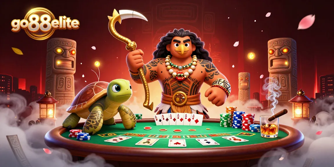 Experience thrilling poker action and vibrant elements at go88elite casino.