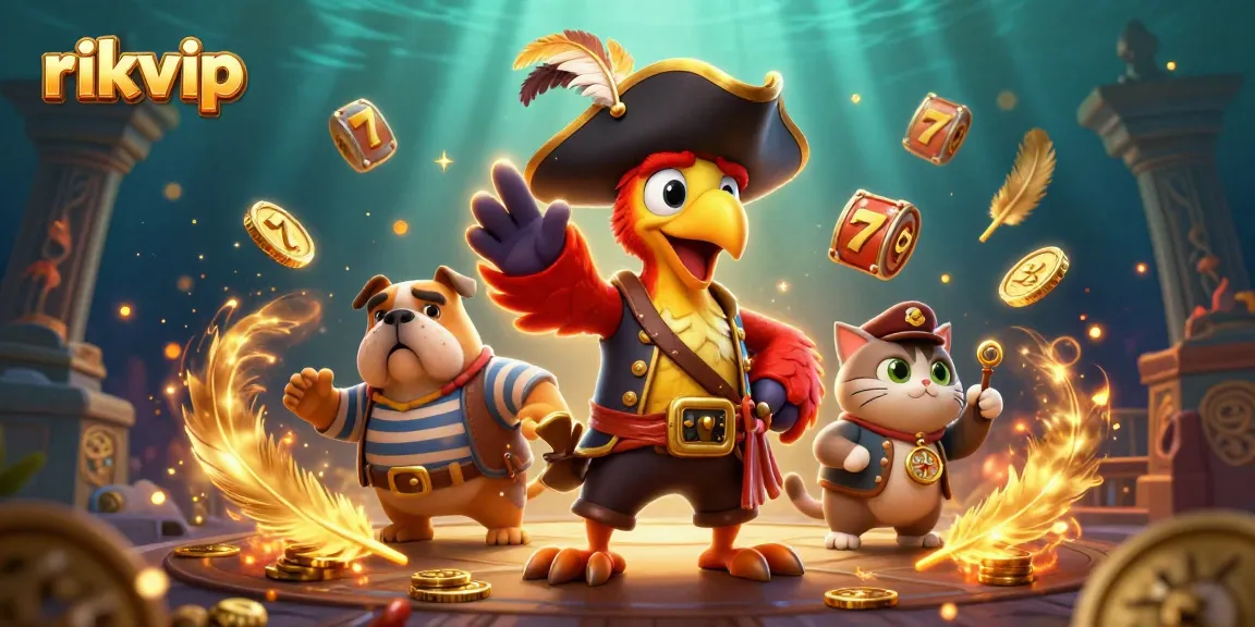 Experience thrilling gameplay at rikvip with dynamic characters and casino elements.