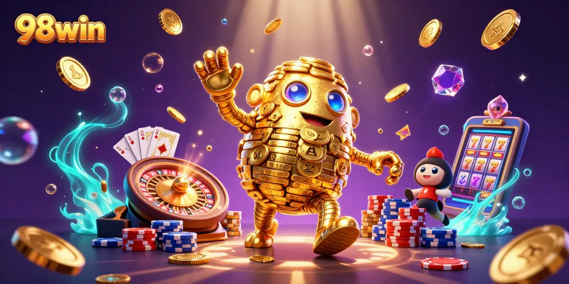 Experience the thrill of winning with 98win's captivating casino adventure featuring dynamic slot games.
