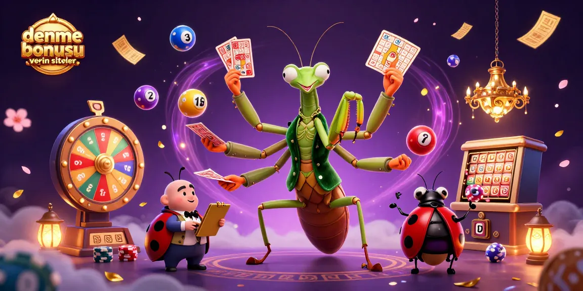 Experience the excitement of deneme bonusu veren siteler with dynamic casino game elements and vibrant characters.