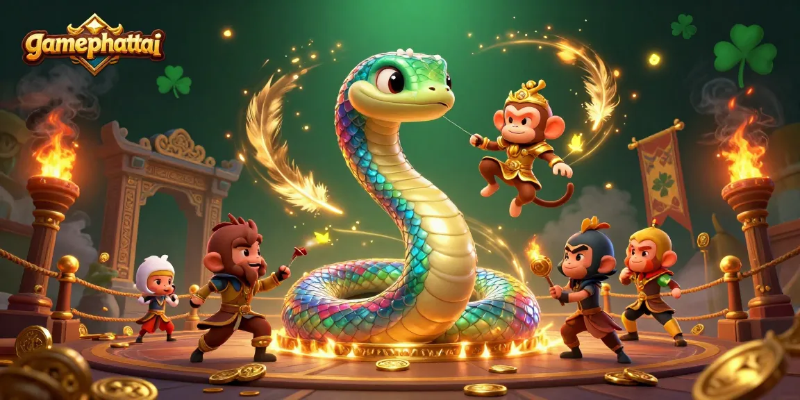Experience gamephattai with dynamic 3D elements, jackpot excitement, and vibrant visuals.