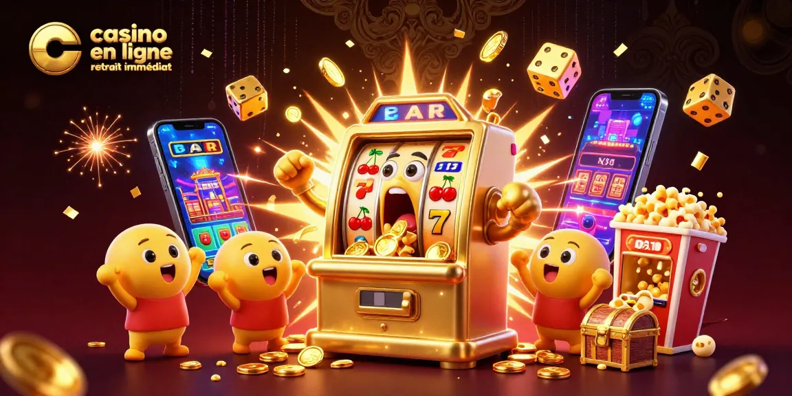 Découvrez le casino en ligne retrait immédiat avec un jackpot impressionnant et des machines à sous joyeuses!