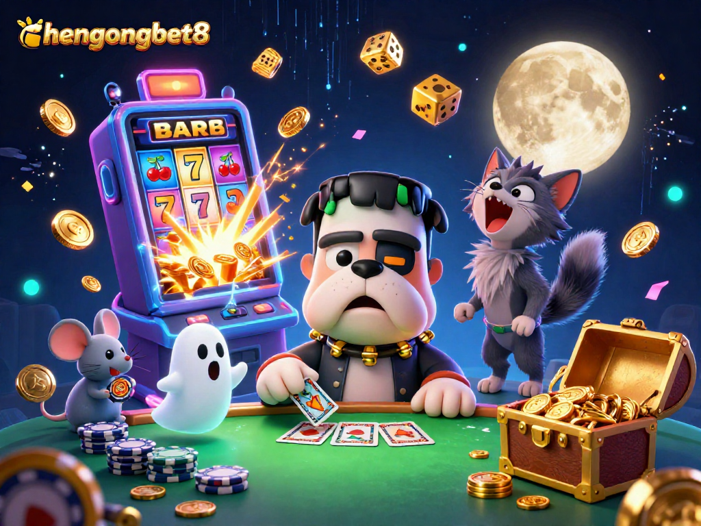 Experience exciting gameplay with hengongbet8 featuring lively characters and vibrant casino elements.