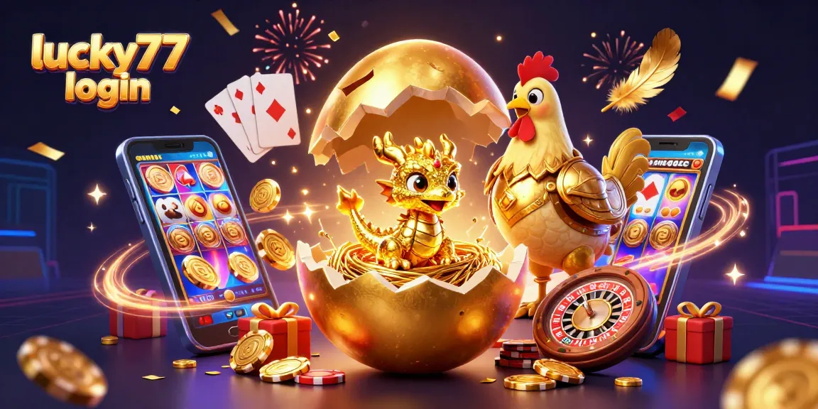 Engage with lucky77 login to unlock a world of thrilling casino adventures and golden treasures.