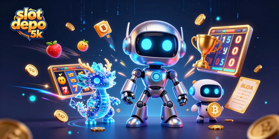 Menangkan jackpot dengan slot depo 5k yang menampilkan simbol menguntungkan dan elemen permainan menyenangkan.