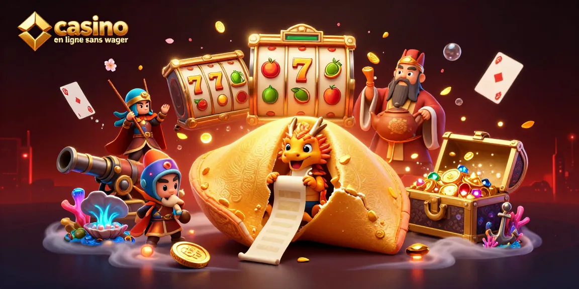 Profitez d'une expérience de jeu unique dans un casino en ligne sans wager avec la chance d'un dragon sage.