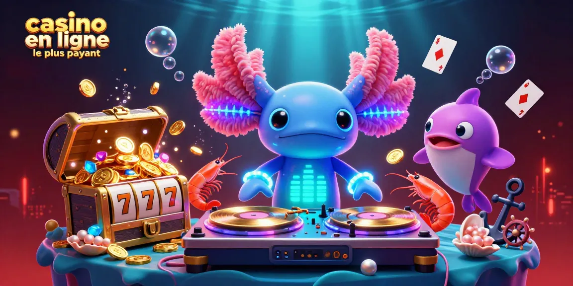 Découvrez le casino en ligne le plus payant avec des personnages animés et des trésors sous-marins scintillants.