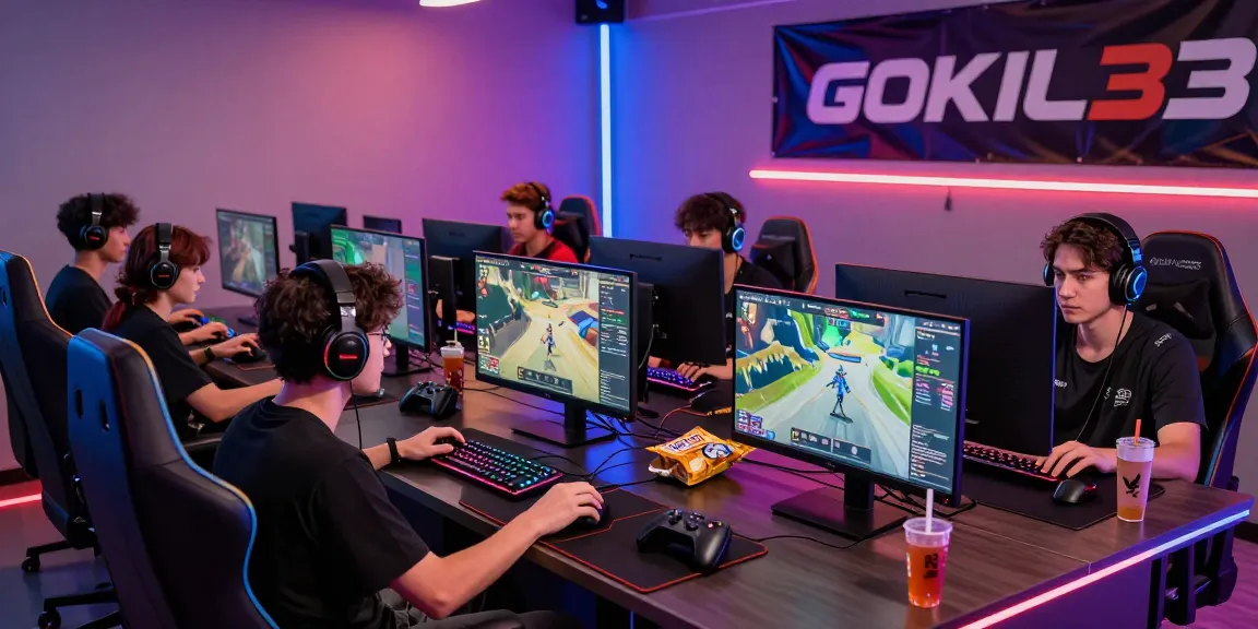 Pengalaman bermain online di GOKIL33, para gamer bersatu dalam suasana penuh semangat.