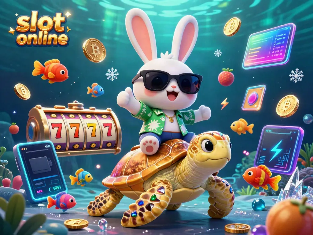 Experience exciting slot online gaming with vibrant characters and symbols in a dynamic scene.