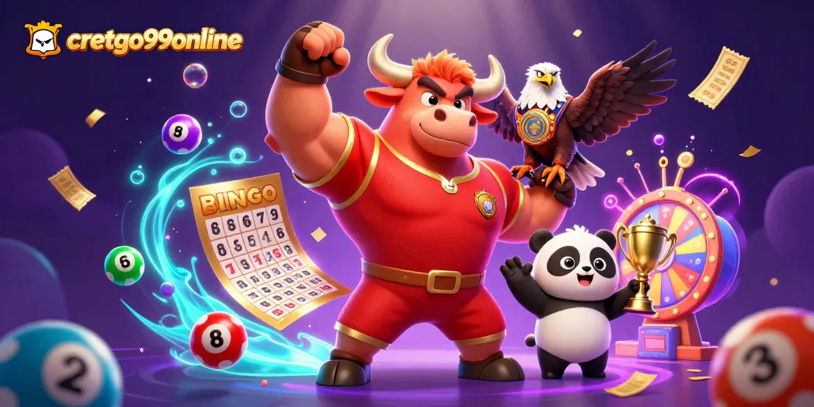Engage with cretgo99online's vibrant casino scene featuring exciting lottery games and dynamic characters.