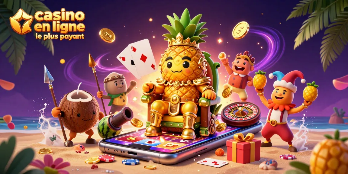 Jouez au casino en ligne le plus payant avec des personnages colorés et des éléments de jeu dynamiques.